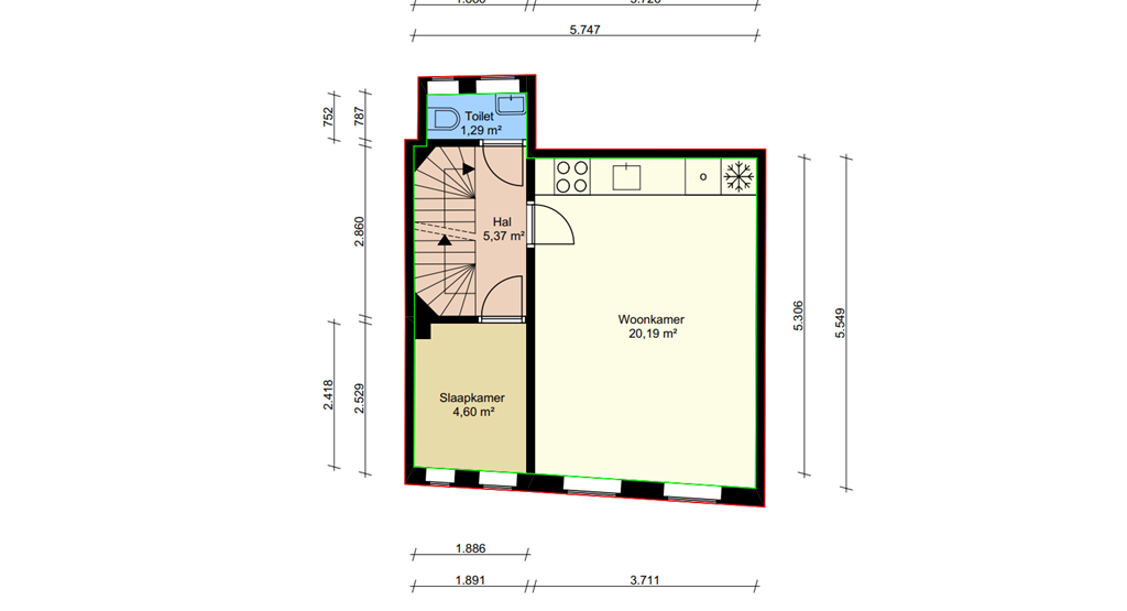 mediumsize floorplan